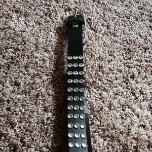 TILT Rhinstone Belt Med
